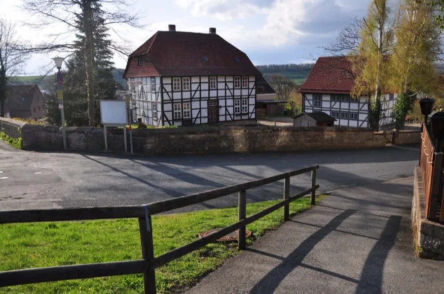 Unser Pfarrhaus mit Pfarrscheune